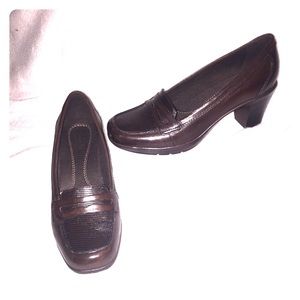 Brown Leather Clarks